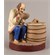 Скульптура со шкатулкой «Крестьянин, пьющий из ковша».